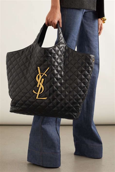 ysl tote bag giveaway|YSL large quilted tote bag.